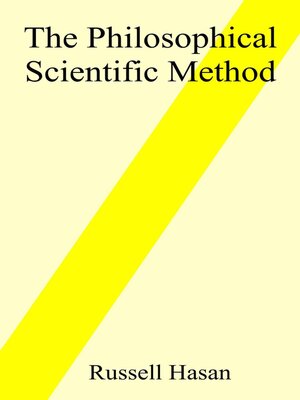 cover image of The Philosophical Scientific Method